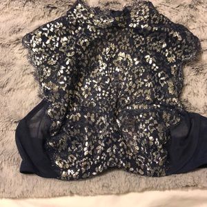 Victoria’s Secret navy lingerie bra NWT
